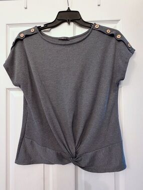 Gyft Grey Top
